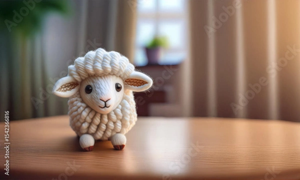 Obraz Handmade Cozy Wool Sheep 