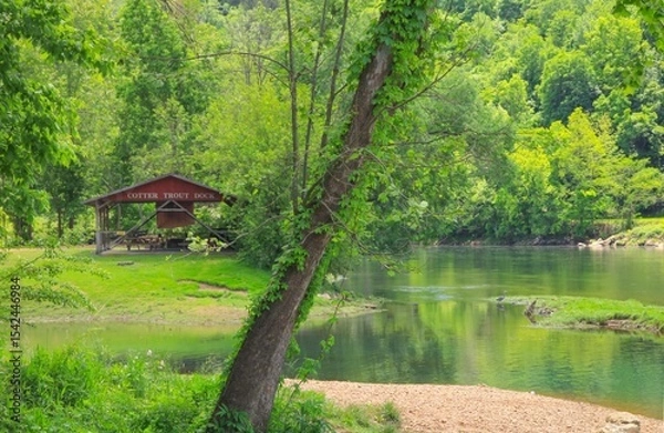 Obraz j White River in Cotter, AR