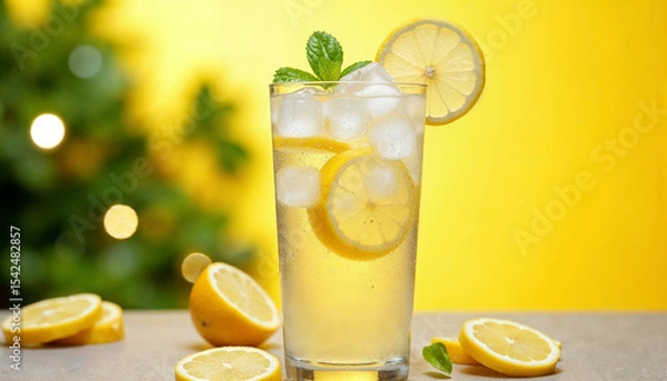 Obraz Limon con menta