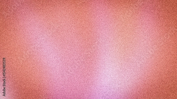 Fototapeta Warm 4K abstract gradient in inviting pink and peach hues, featuring a radiant grainy texture. Perfect for vibrant web designs, print products, and desktop wallpapers