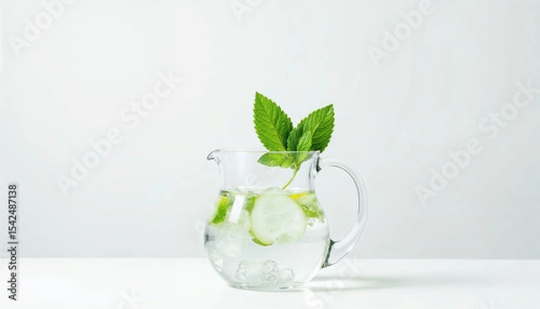 Obraz Limonada con menta