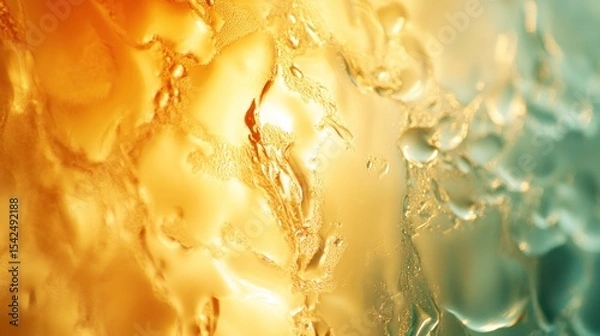 Obraz Abstract liquid texture, vibrant colors