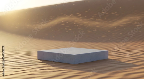 Obraz Stone Slab in Sand Dunes