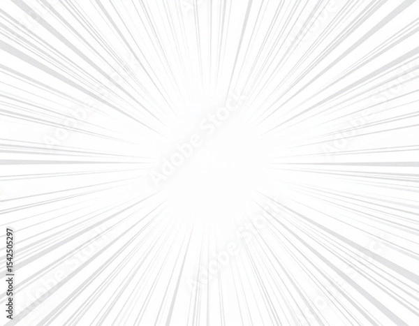 Fototapeta 集中線　イラスト