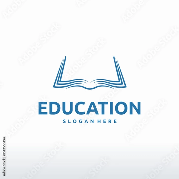 Fototapeta Open book  for an education .