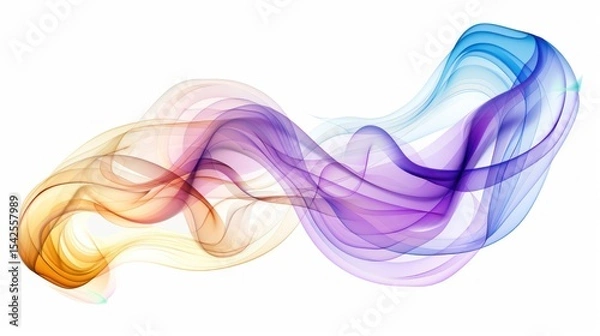 Obraz Abstract Colorful Smoke