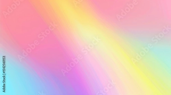 Obraz Abstract Gradient Background with Rainbow Colors