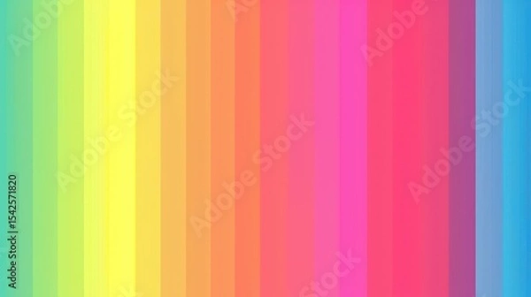 Obraz Rainbow Stripes Abstract Background