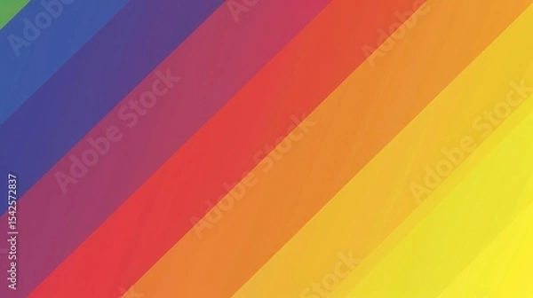 Obraz Abstract Rainbow Stripes Background