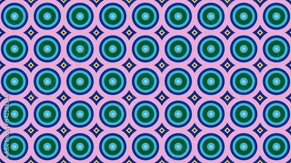 Fototapeta circle motif, circle pattern, symmetrical, circle lines, wall wallpaper, HD