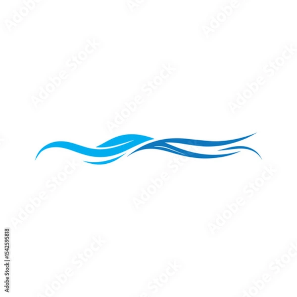 Obraz Wave Logo Vector Art, Icons, and Graphics