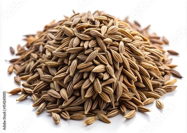 Fototapeta Close-up of Aromatic Caraway Seeds Culinary and Medicinal Uses