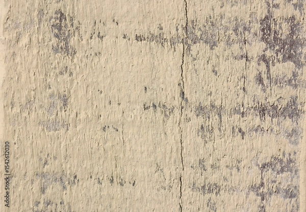 Fototapeta Rustic weathered painted wooden surface close-up abstract textured background