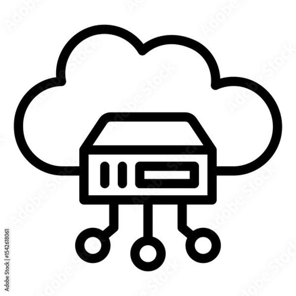 Obraz cloud-based data storage drive and connector