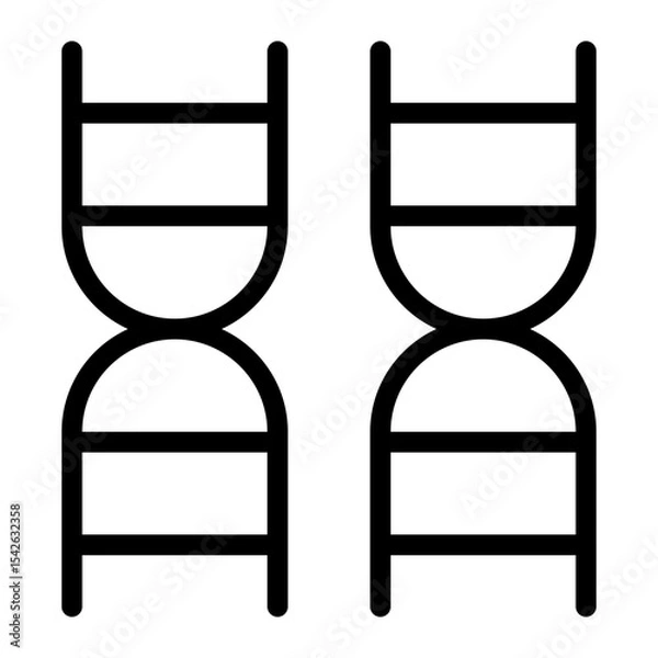 Obraz cloning line icon