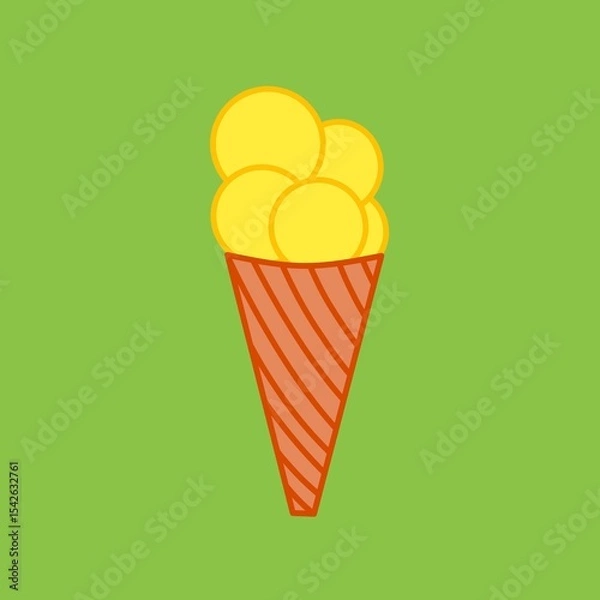 Obraz ice cream cone