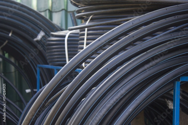 Fototapeta plastic pipe