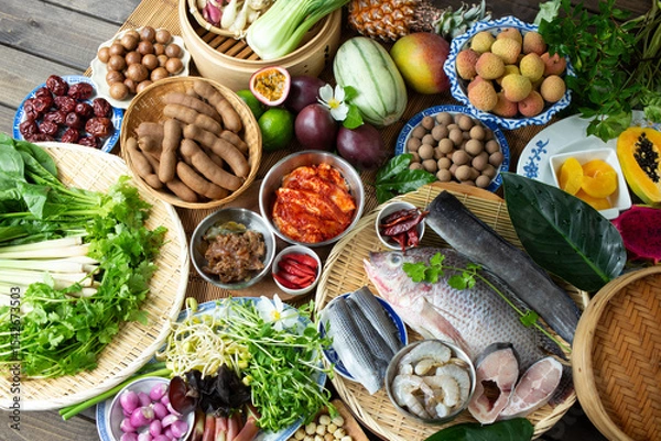 Obraz 東南アジアの食品2