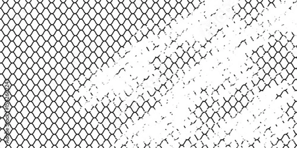 Obraz Mesh texture for fishing nets. Grunge pattern for sportswear or soccer goal, volleyball net, basketball hoop, hockey, athletics. Mesh background