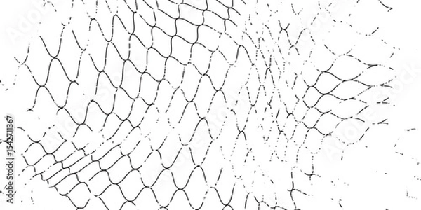 Fototapeta Simple background for fishing nets. Seamless pattern for sportswear or soccer goal, volleyball net, basketball hoop design