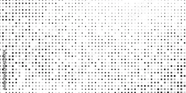 Obraz Vector halftone gradient texture. Vanishing polka dot illustration abstract simple