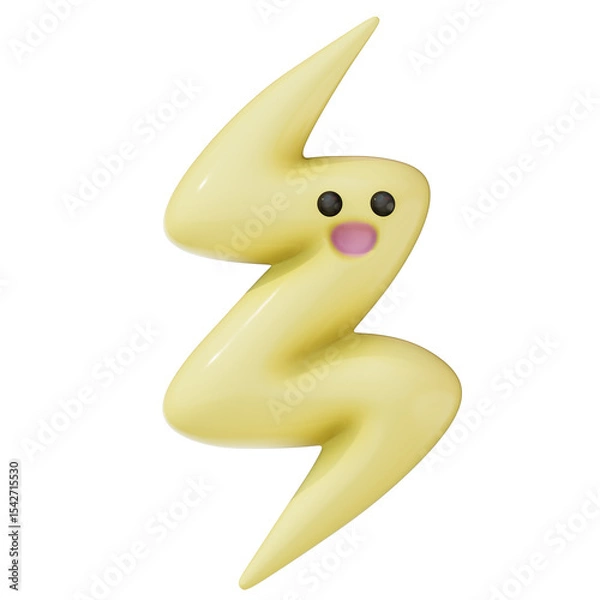 Fototapeta 3D lightning