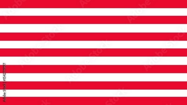 Fototapeta red and white stripes horizontal red and white stripes flag pattern