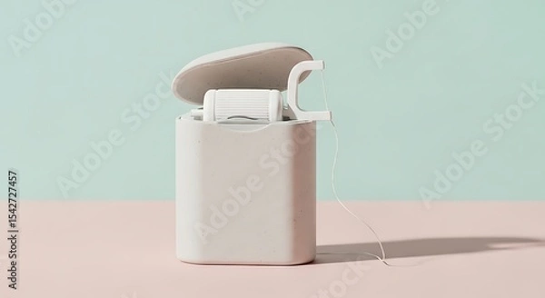 Obraz Dental Floss Container Open