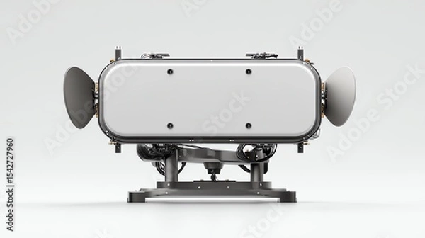 Obraz A compact booster with a unique folding antenna mechanism