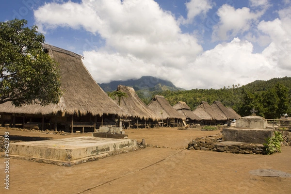 Obraz Indoensian village