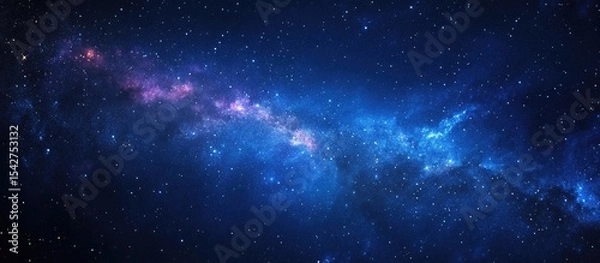 Obraz Deep space nebula with myriad stars