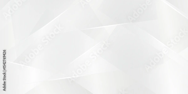 Fototapeta Abstract white and gray background. smooth abstract background, blurred pattern. Light pale vector background. Abstract pale geometric pattern eps 10