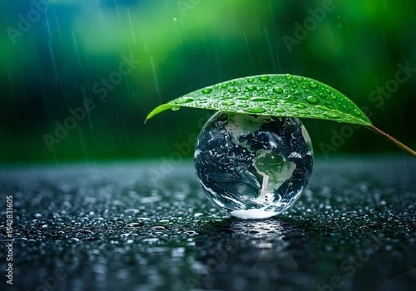 Fototapeta Protecting Our Planet and Nature For Future Generations