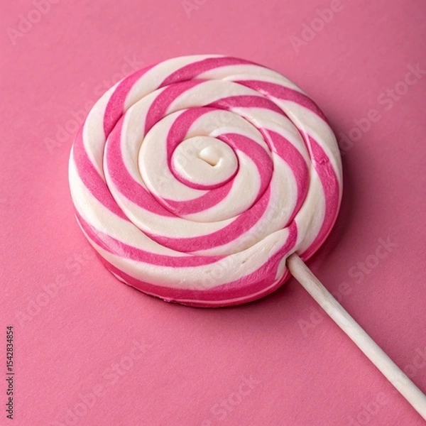 Fototapeta lollipop isolated on white background