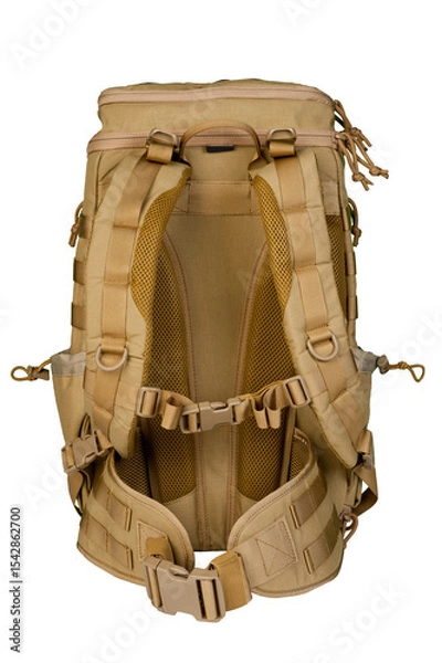 Obraz Large, roomy backpack for hiking and adventures.