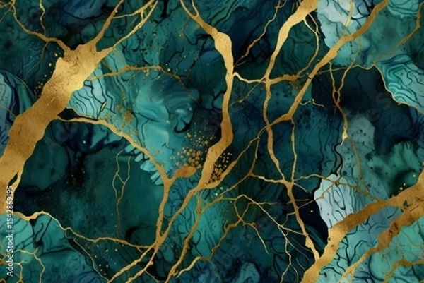 Fototapeta grunge background with tree branches