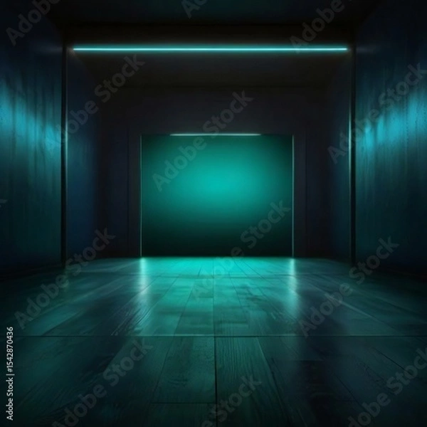 Fototapeta empty room with a window