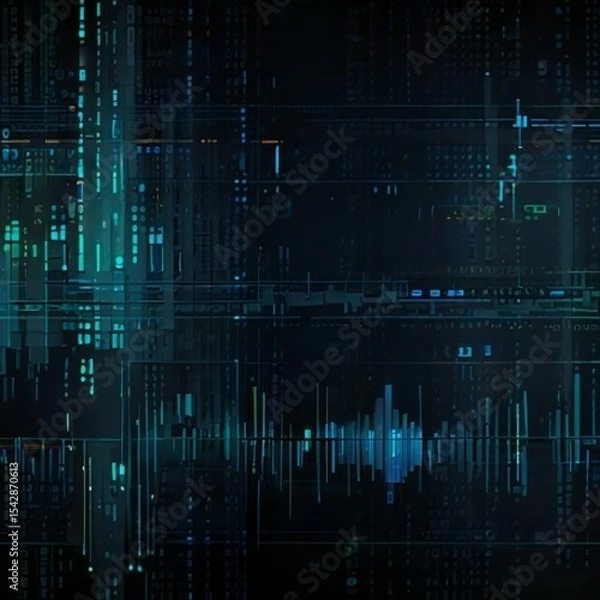 Fototapeta abstract technology background vector
