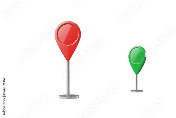 Obraz Location marker for accurate positioning