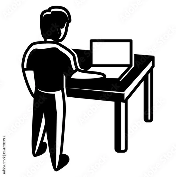 Fototapeta Standing Desk