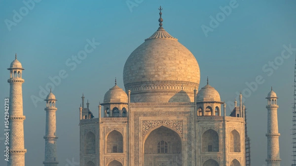 Fototapeta Taj Mahal mausoleum in Agra.