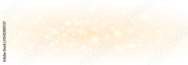 Obraz Bokeh light, gold dust, and snow swirl in a festive PNG explosion. Perfect for winter, party, or fantasy themes. Shiny Overlay with transparent PNG background for sparkling magic.
