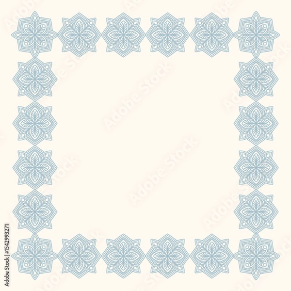Fototapeta Minimalist hand drawn vector frame. Art for greeting cards, wedding invitations, poster design, postcards, branding, logo design, background.