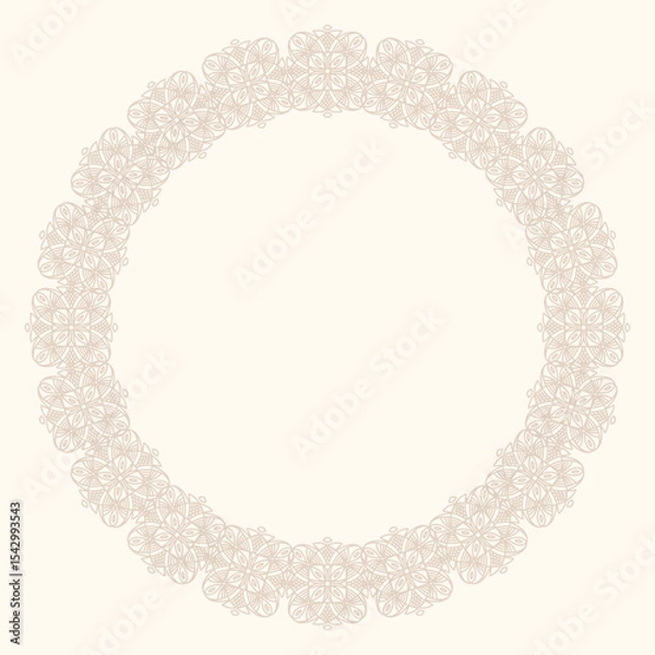 Fototapeta Minimalist hand drawn vector frame. Art for greeting cards, wedding invitations, poster design, postcards, branding, logo design, background.