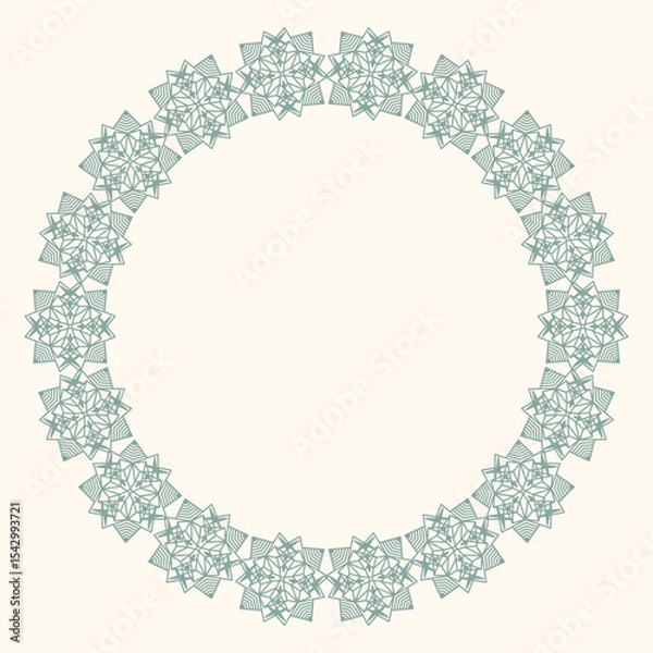 Fototapeta Minimalist hand drawn vector frame. Art for greeting cards, wedding invitations, poster design, postcards, branding, logo design, background.