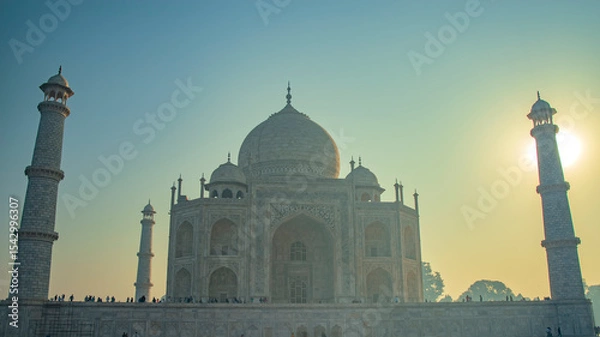 Fototapeta Taj Mahal mausoleum in Agra.