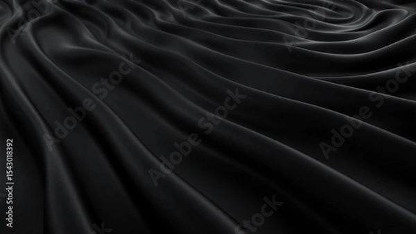 Fototapeta A photo featuring a series of elongated, dark lines that resemble a sleek.
