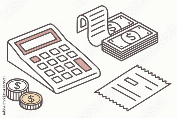 Fototapeta set of icons