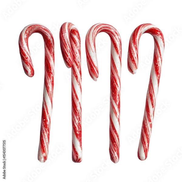 Fototapeta Candy canes close up