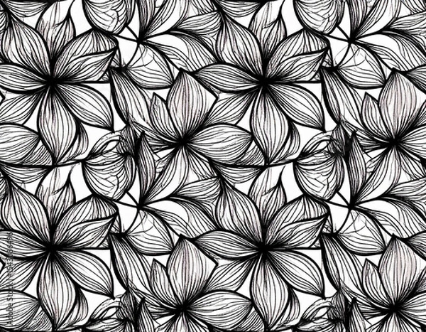 Obraz Floral Line Art